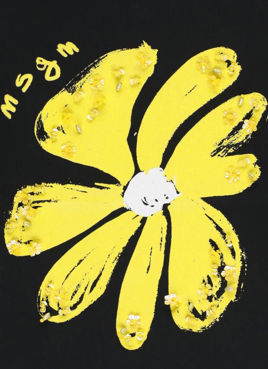 26SS [키즈] 엠에스지엠 티셔츠 S6MSJGTH080 110 Black - MSGM