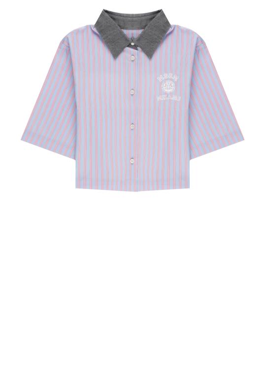 26SS [키즈] 엠에스지엠 셔츠 S6MSJGSI029 050 Light Blue