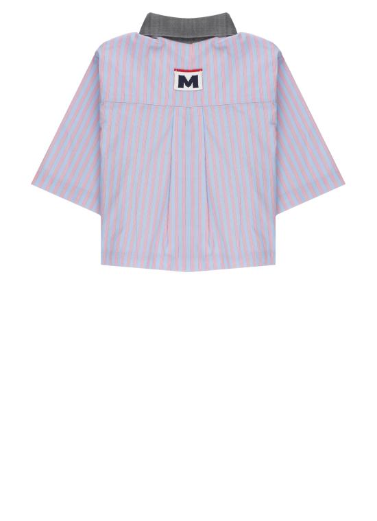 26SS [키즈] 엠에스지엠 셔츠 S6MSJGSI029 050 Light Blue - MSGM