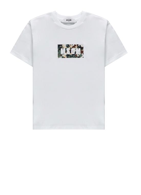 26SS [키즈] 엠에스지엠 티셔츠 S6MSJBTH279 001 White