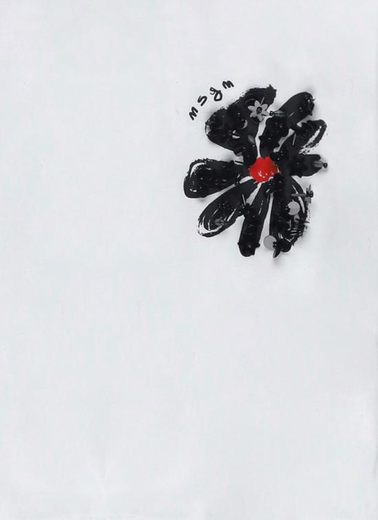 26SS [키즈] 엠에스지엠 티셔츠 S6MSJGTH106 001 White - MSGM