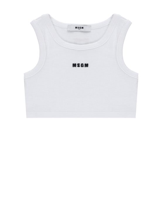 26SS [키즈] 엠에스지엠 티셔츠 S6MSJGTA030 001 White