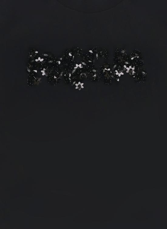 26SS [키즈] 엠에스지엠 티셔츠 S6MSJGTH087 110 Black - MSGM