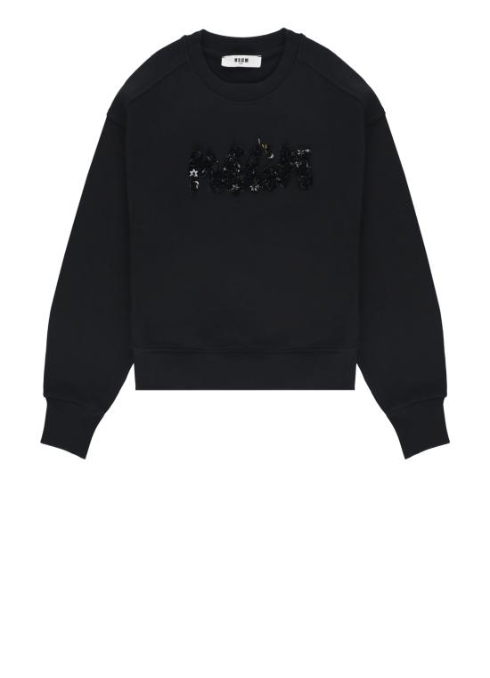 26SS [키즈] 엠에스지엠 캐시미어 니트 S6MSJGSW088 110 Black