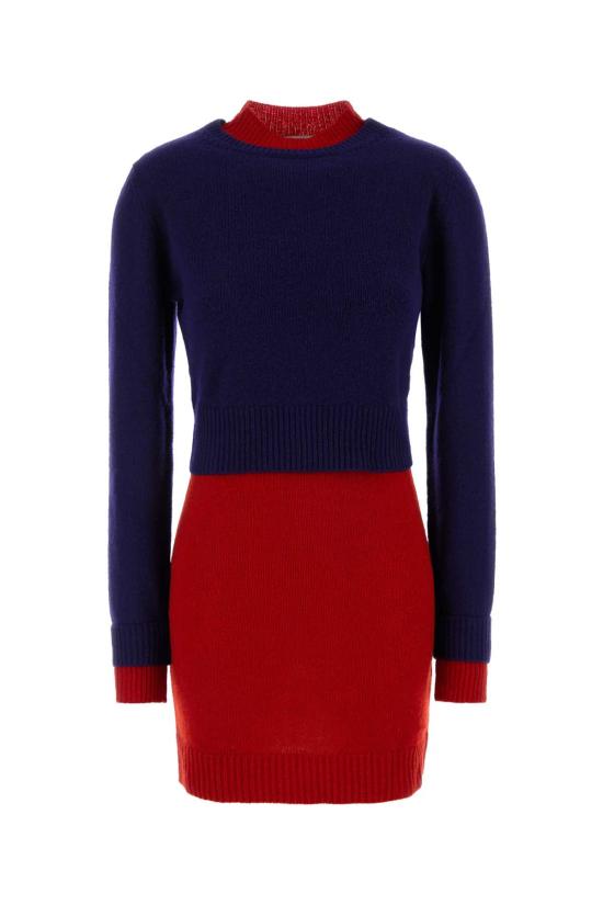 26SS 질샌더 숏 원피스 J03CT0634J14836 642 Multicoloured