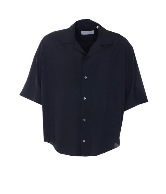  아미 반팔 셔츠 알렉상드르 마티우시  파리 반팔 셔츠 블랙