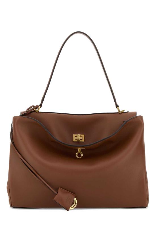 26FW 발렌시아가 로데오 미디움 핸드백 7897722AA4V 2237 Camel