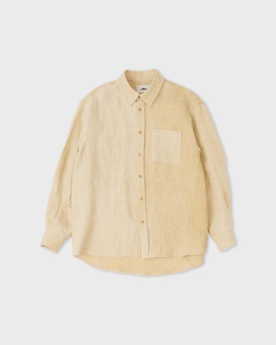  콜보 긴팔 셔츠 TK  옐로우 샌드