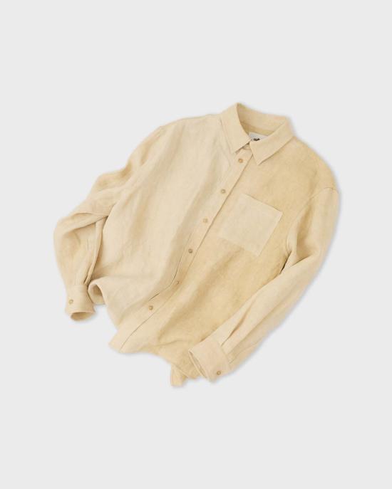  콜보 긴팔 셔츠 TK  옐로우 샌드 - COLBO