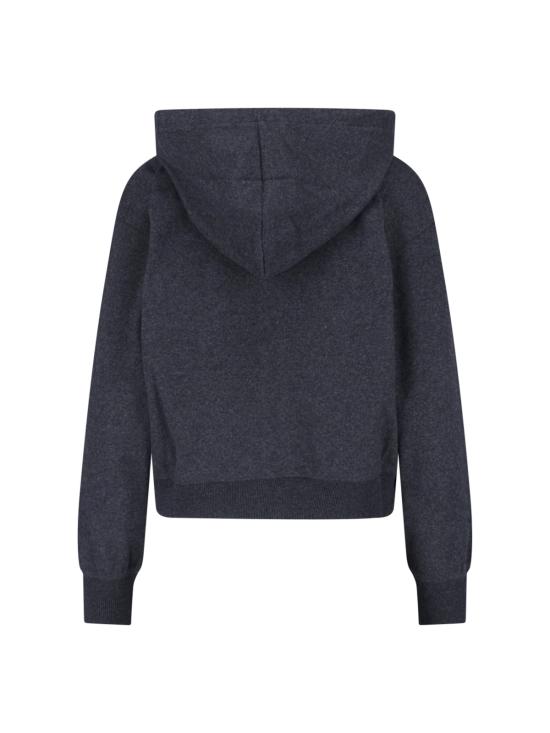 25FW 아워레가시 미스치프 후드 W4256MC CHARCOAL ELASTIC MELTON Black - OUR LEGACY