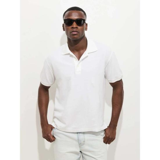  알렉스 밀 폴로 티셔츠 가먼트 다이드 피케 코튼 폴로 셔츠 - ALEX MILL