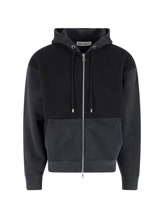 25FW 아워레가시 렐릭 후드 M2256RP PIGMENT BLACK HEFTY FLEECE