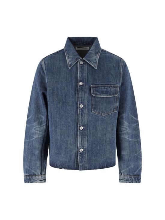 25FW 아워레가시 데님 자켓 M4251CR ROAD WORN ROPE TWILL Blue