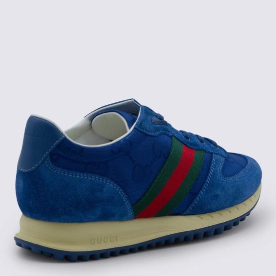  [키즈] 구찌 스니커즈 키즈 인디고 카프스킨 리모션 스니커즈 - GUCCI