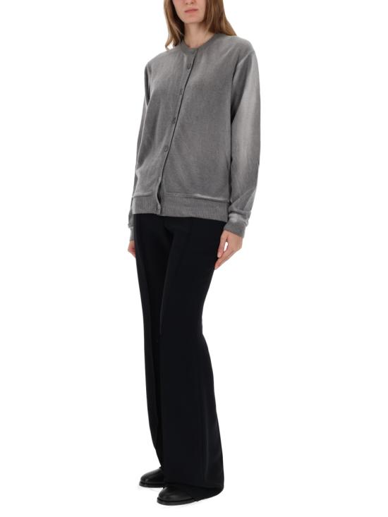 25FW 아워레가시 듀얼 가디건 W4253DG GREY SPRAY DYE CHERUB WOOL Grey - OUR LEGACY