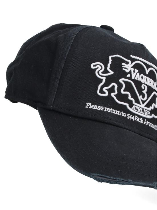 25FW 바퀘라 볼캡 VAQ10K200 Black - VAQUERA