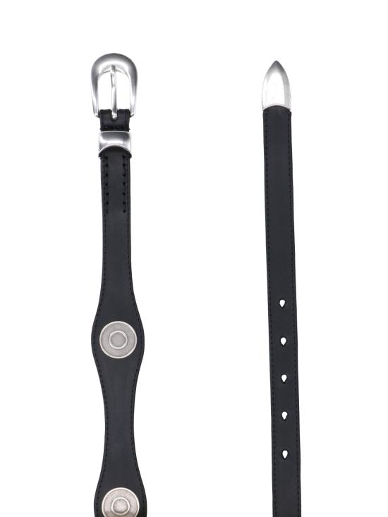 25FW 아워레가시 가죽 벨트 A4258WS SLOW BLACK ARID BULL HIDE Black - OUR LEGACY