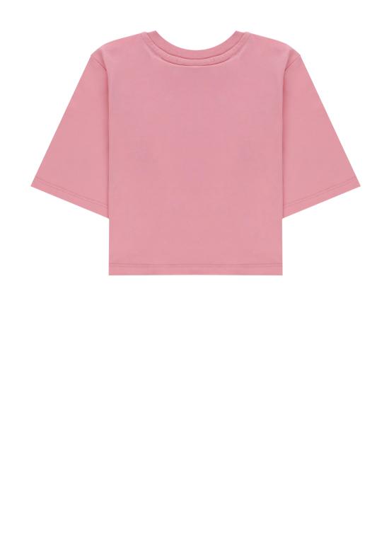 26SS [키즈] 엠에스지엠 티셔츠 S6MSJGTH128 MS070 Pink - MSGM