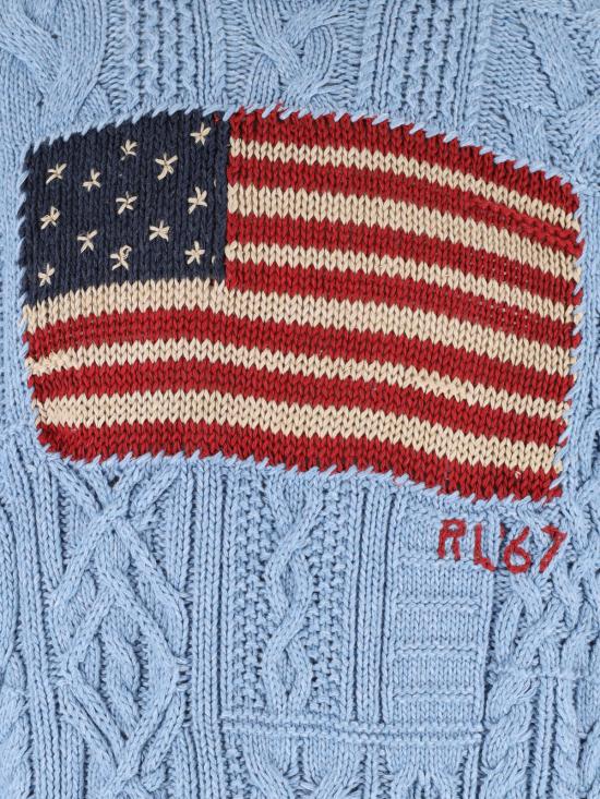 26SS 폴로 랄프로렌 스웨터 710 B13888 001 Blue - POLO RALPH LAUREN