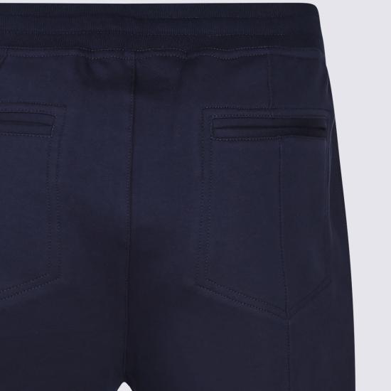  브루넬로 쿠치넬리 스트레이트 팬츠 Brunello Cucinelli 코튼  코발트 블루 - BRUNELLO CUCINELLI