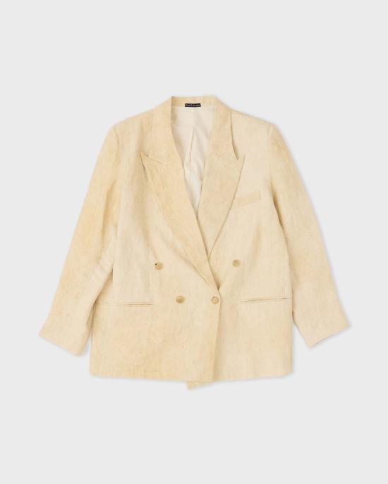  콜보 수트 자켓 더블 브레스트 블레이저 - COLBO