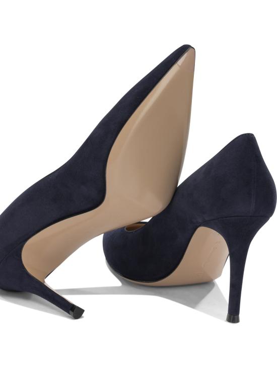 26SS 지안비토로시 힐/펌프스 G2458085RICDENI Blue - GIANVITO ROSSI