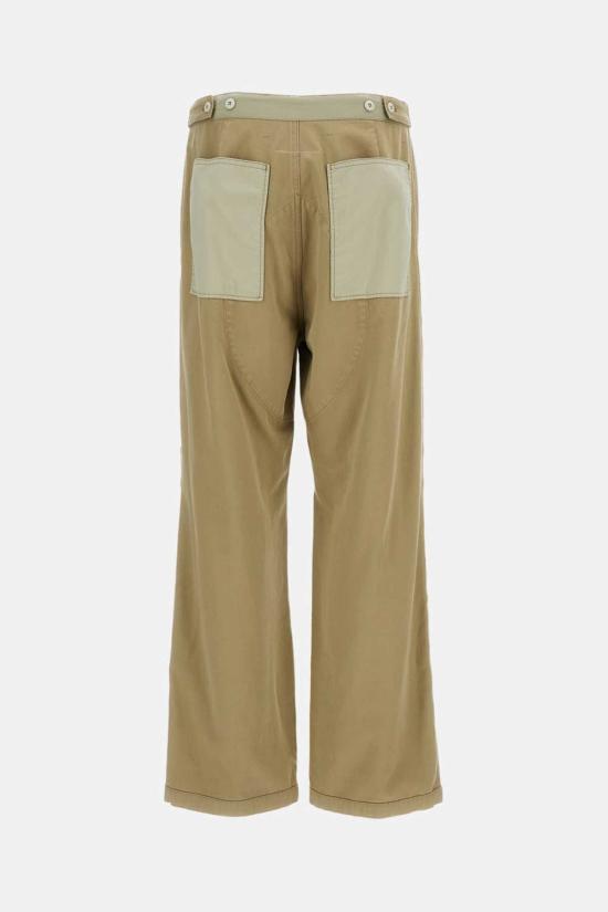  MM6 메종마르지엘라 스트레이트 팬츠 메종 마르지엘라 MM6 베이지 색상, 콘트라스트 포켓 팬츠 - MM6 MAISON MARGIELA