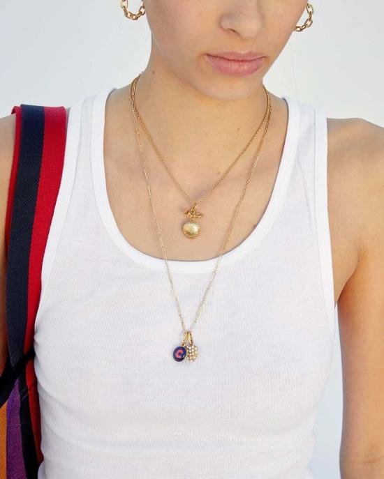  클레어 브이 목걸이/팬던트 클레어 V. 페이퍼클립 체인 목걸이