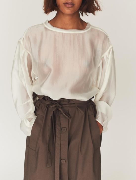  더 가먼트 블라우스 가먼트 질리안 디컨스트럭티드 탑