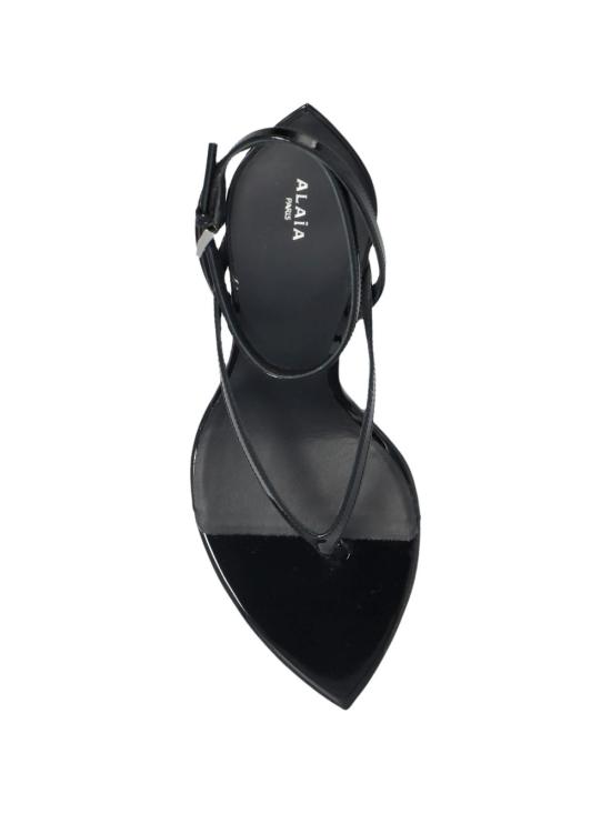 26SS 알라이아 샌들 AA3S3007I037 999 BLACK - ALAIA