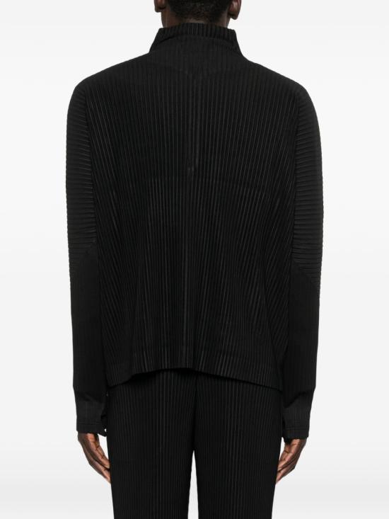 26SS 옴므 플리세 이세이 미야케 집업 니트 HP66JK032 15 Black - HOMME PLISSE' ISSEY MIYAKE