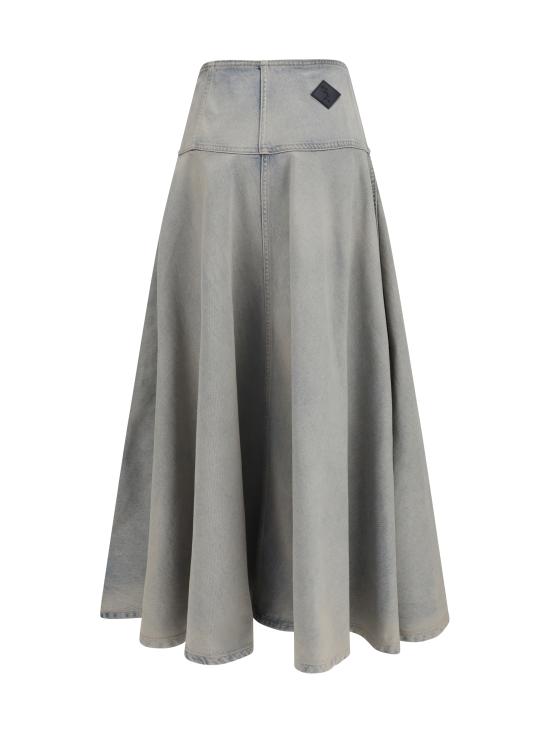 26SS 하이쿠레 롱 스커트 HEW08110DF203L0932 L0932 LIGHT BLUE - HAIKURE