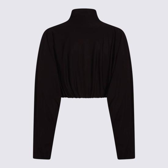  알라이아 자켓 Alaia 비스코스 캐주얼 재킷 Ebene - ALAIA