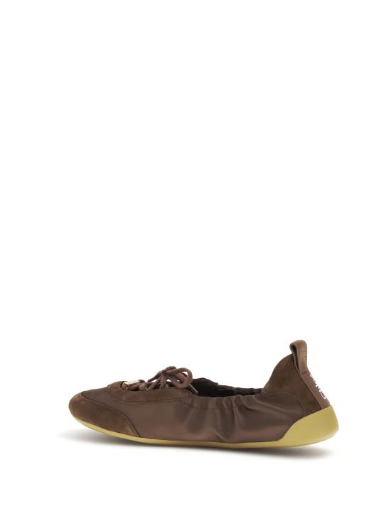 26SS 끌로에 플랫 슈즈 CH26U19SVH 28X BROWN - CHLOE