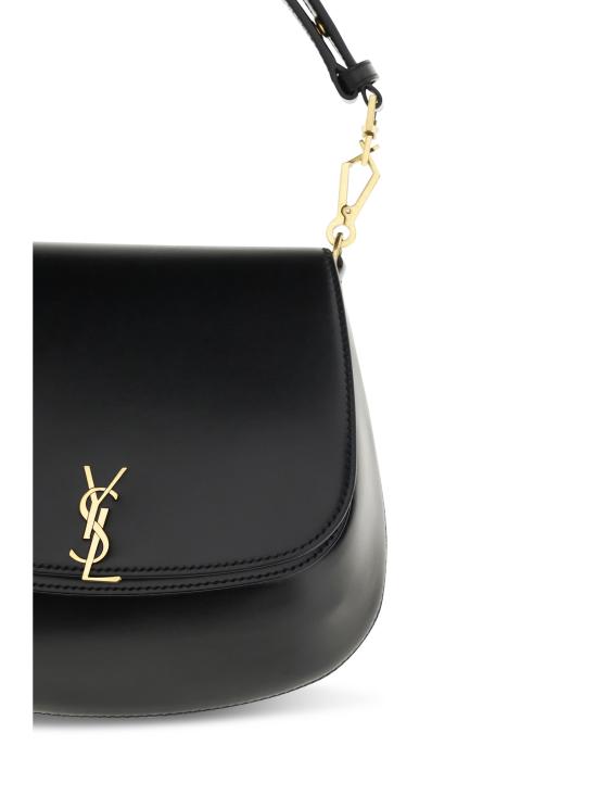 26SS 생로랑 볼테르 탑 핸들 백 8008460SX0W 1000 BLACK - SAINT LAURENT