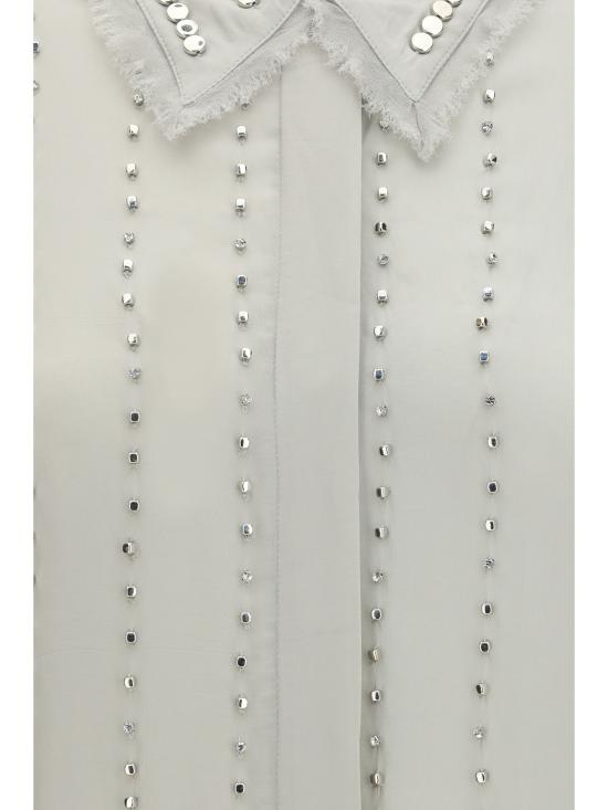 26SS 핑코 셔츠 106238A31F I18 GREY - PINKO