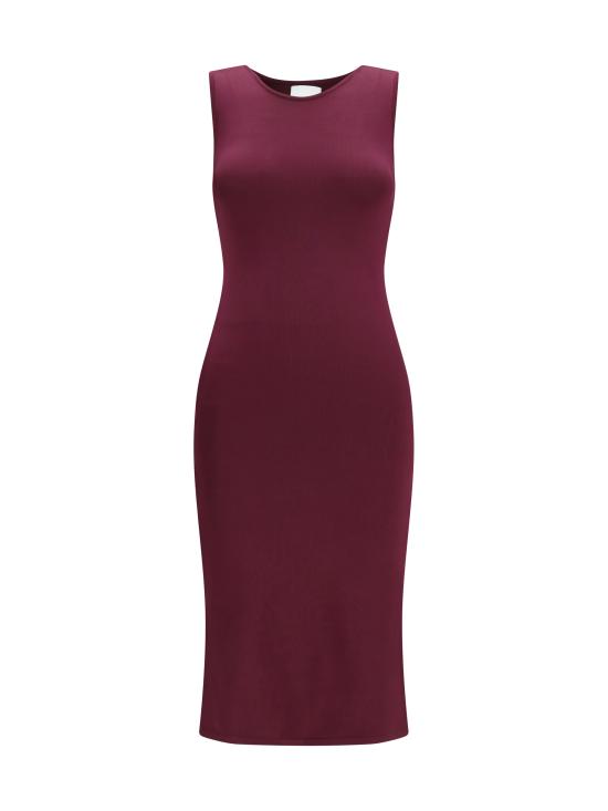 26SS 사 수 파이 롱 원피스 S26561 0560 PURPLE