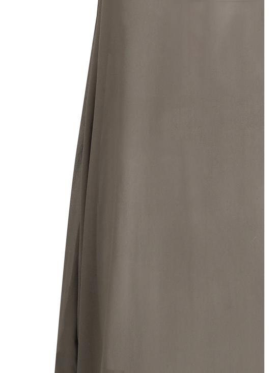 26SS 릭 오웬스 롱 원피스 RO01F6598G 34 GREY - RICK OWENS