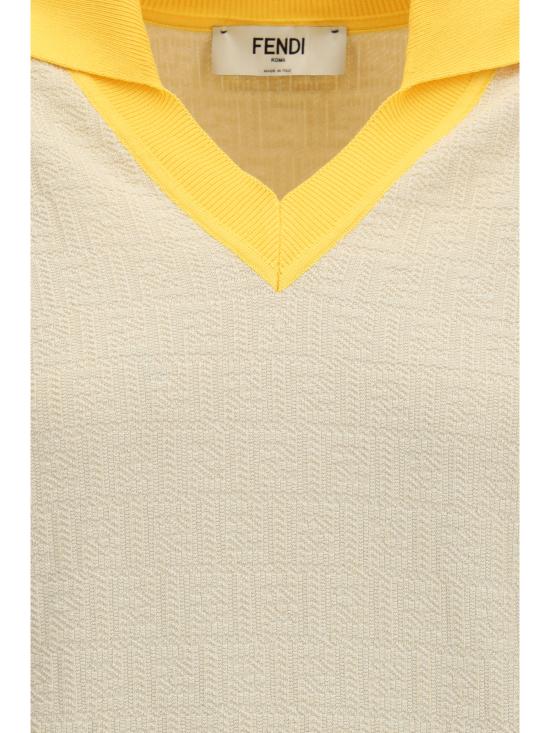 26SS 펜디 긴팔 티셔츠 FZXE95AW4S F0WC4 BEIGE - FENDI