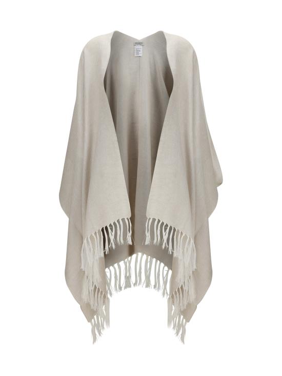 26SS 브루넬로 쿠치넬리 케이프 MSCDAGP08 CZK58 CREAM