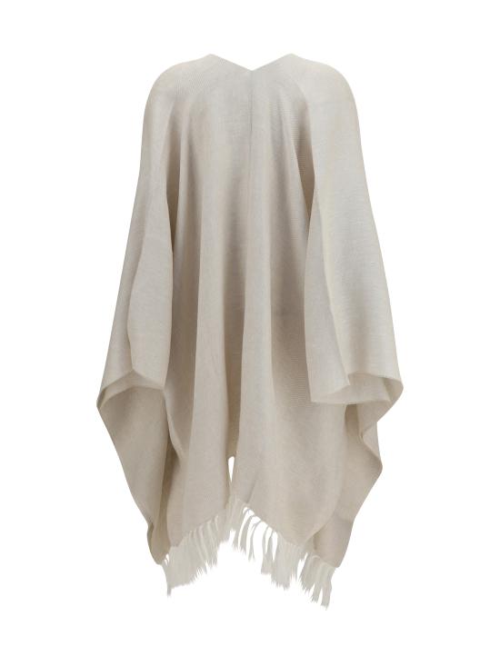 26SS 브루넬로 쿠치넬리 케이프 MSCDAGP08 CZK58 CREAM - BRUNELLO CUCINELLI