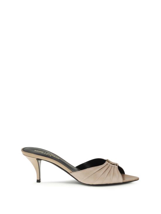 26SS 생로랑 뮬/슬리퍼 86112125V00 9943 CREAM