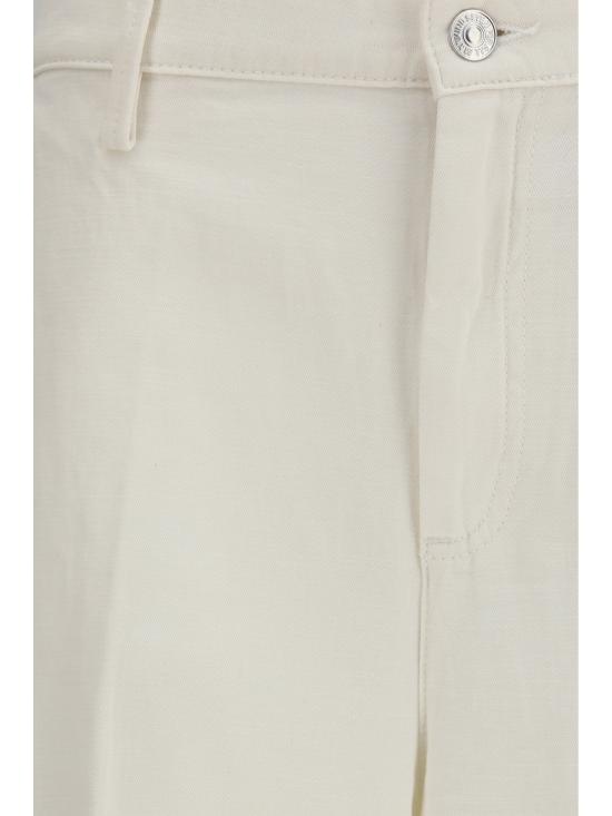 26SS 세븐포올맨카인드 스트레이트 팬츠 7U7G0X10 U7LNI WHITE - 7 FOR ALL MANKIND