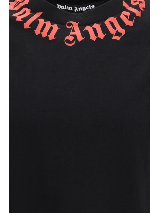 26SS 팜앤젤스 반팔 티셔츠 PMAA109S26JER008 1025 BLACK - PALM ANGELS