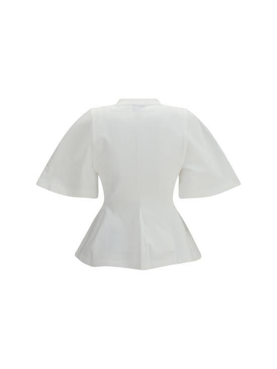 26SS 발렌시아가 반팔 티셔츠 871829TUVC6 9000 WHITE - BALENCIAGA