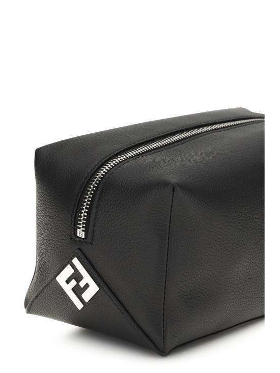 26SS 펜디 미디움 FF 토일레트리 케이스 7N0170ASIH F0GXN BLACK - FENDI