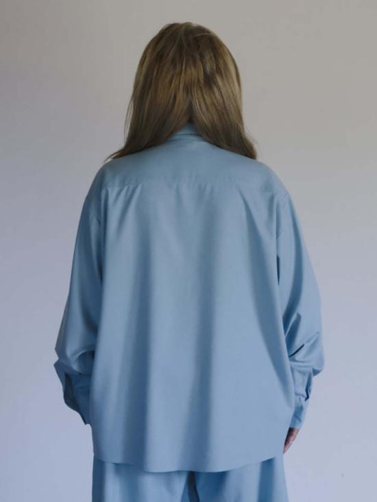  베이스레인지 셔츠 Baserange 와일드 셔츠 와일드 실크 - BASERANGE