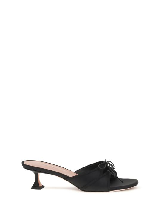 26SS 아미나 무아디 뮬/슬리퍼 16S365897ELE BLACK