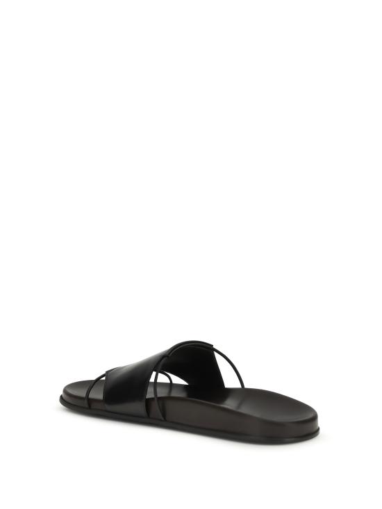 26SS 더로우 뮬/슬리퍼 F1792SN65 BLK BLACK - THE ROW