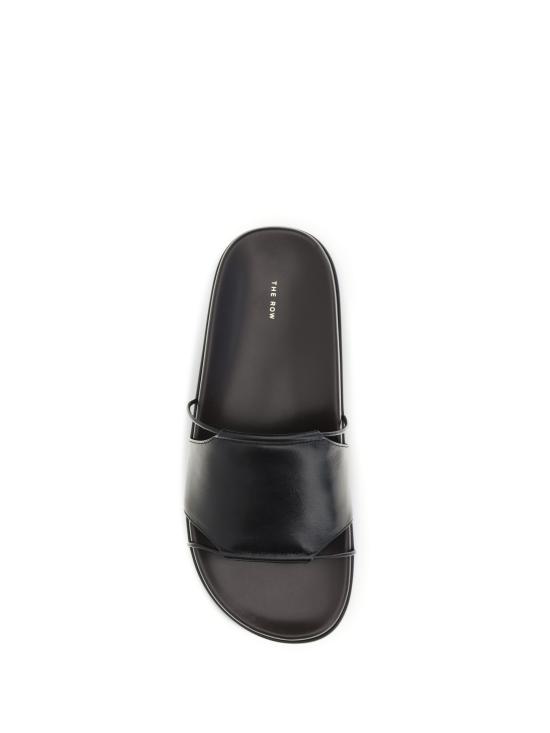 26SS 더로우 뮬/슬리퍼 F1792SN65 BLK BLACK - THE ROW